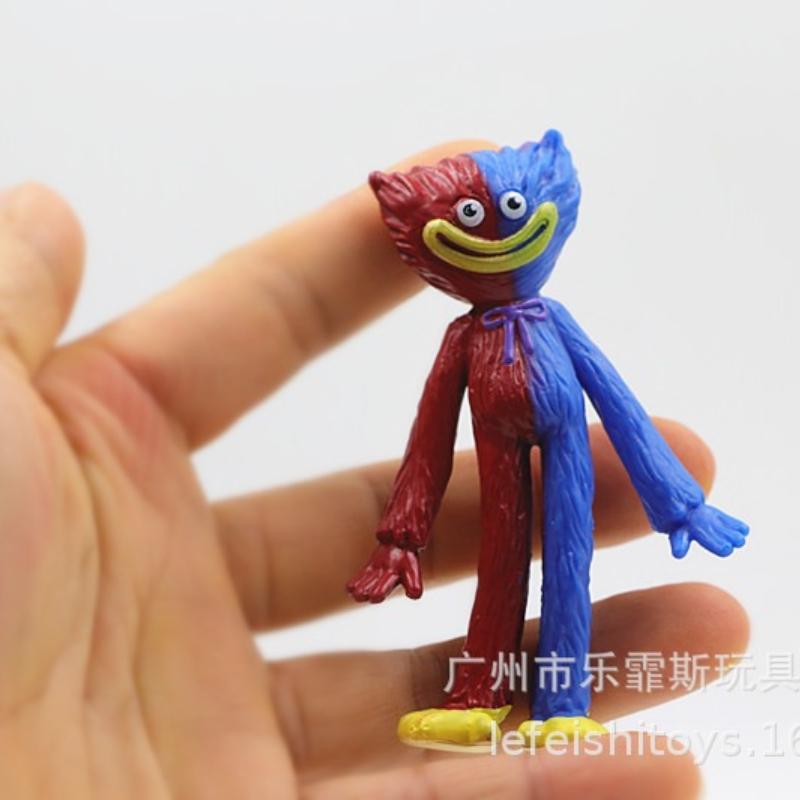 8PCS Kawaii Game Poppy Playtimes Series 8CM Figure Cute Cartoon Character Creativity Exquisite Model Desktop Toy Birthday Gift