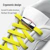 Colorful Elastic Magnetic No-Tie Shoelaces for Adults & Kids