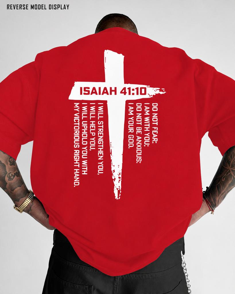 Christian Cross and Bible Verse Graphic Tee for Unisexs Clothing Unisexs Breathable Cotton Perfect for Summer Casual Streetwear