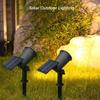 Brightness Adjustable Garden Spot Lights 1/9LED Lawn Decor Lighting  Backyard Driveway