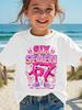 Kids 67 Themed Colorful Print TShirt Soft Cotton Fabric Breathable and Comfortable Ideal for Toddlers and Childrendf0233