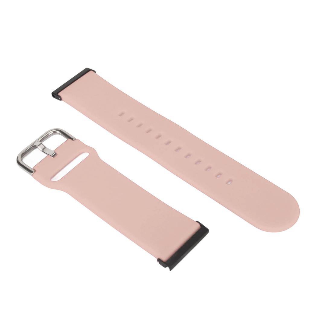 Silicone Smartwatch Band Adjustable Replacement Watch Strap Accessory for Suunto7 Pink