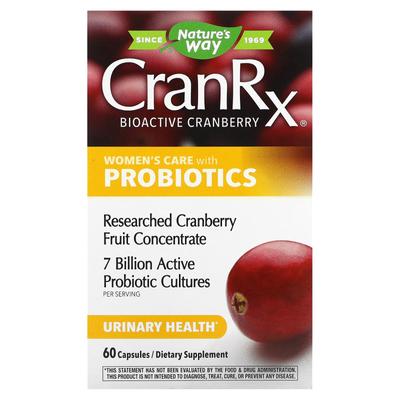 CranRx, Women's Care, Containing Probiotics, 60 Capsules