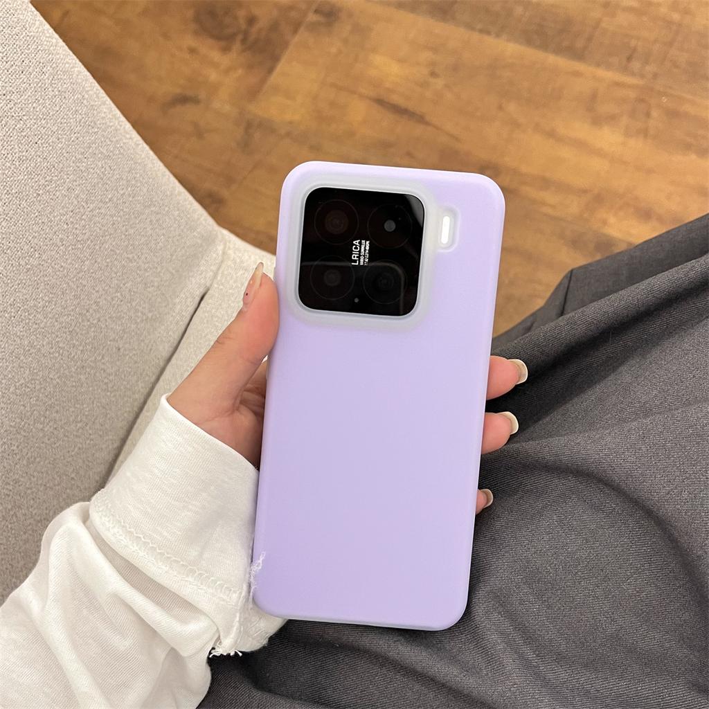 Fashion Jelly Liquid Silicone Neon Matte Skin Case For Xiaomi Mi 15 14 13 K70 Ultra K80 Pro Official Candy Color Shockproof Capa