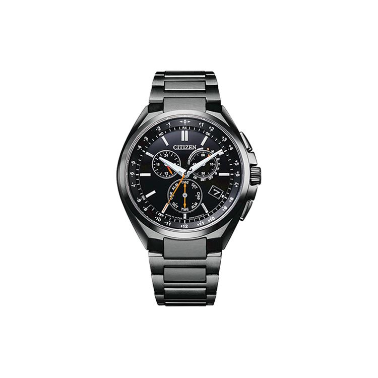 

CITIZEN Ecology Drive Collection Light Powered Quartz Movement Titanium Strap Watch Men s Watches CB5045-60E Black Dial