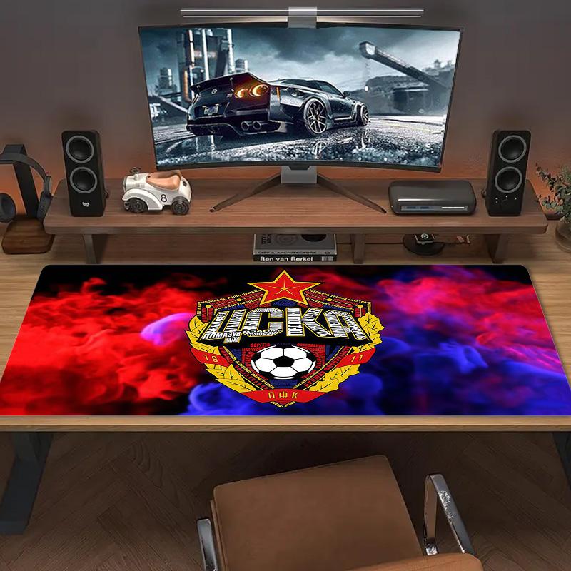 PFC CSKA Moscow Print  Cushion Non-slip Laptop Tablet Big Mousepad XXL Mat Mini PC Playmat With Lock edge