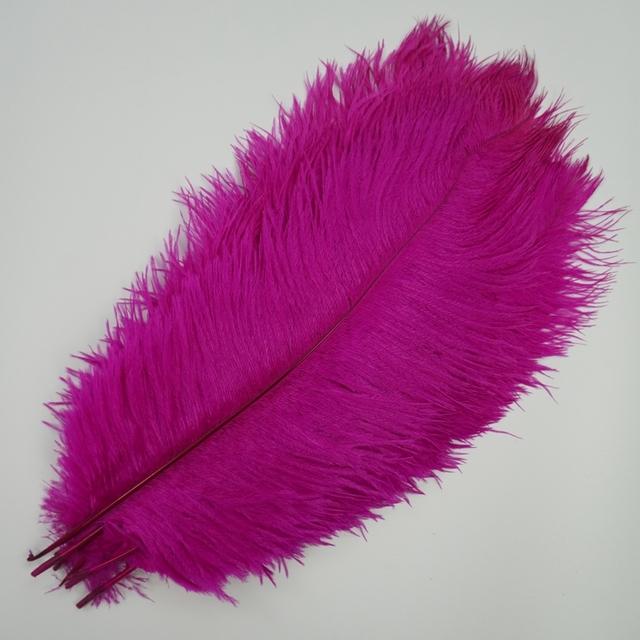 10Pcs/Lot New Colored Ostrich Feathers for Crafts White Black Feather Decor Table Centerpieces Jewelry Handicrafts Decoration