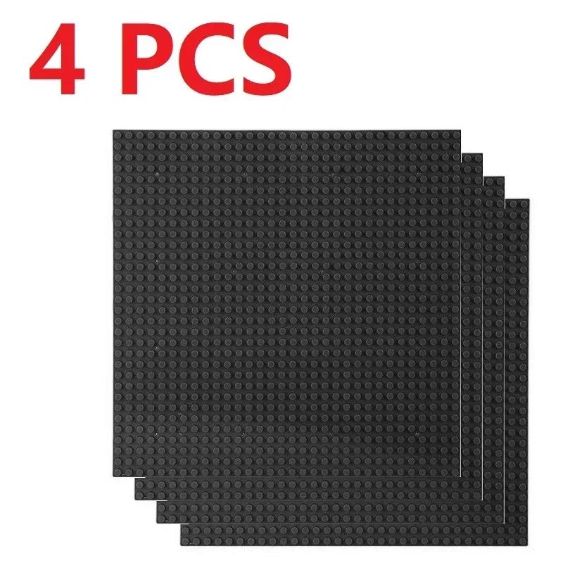Non-Toxic 4Pcs Base Plates 32X32 16X32 Dots Classic Base Plates Blocks Diy Plastic Building Bricks Assembly Compatible All Brand City Toy