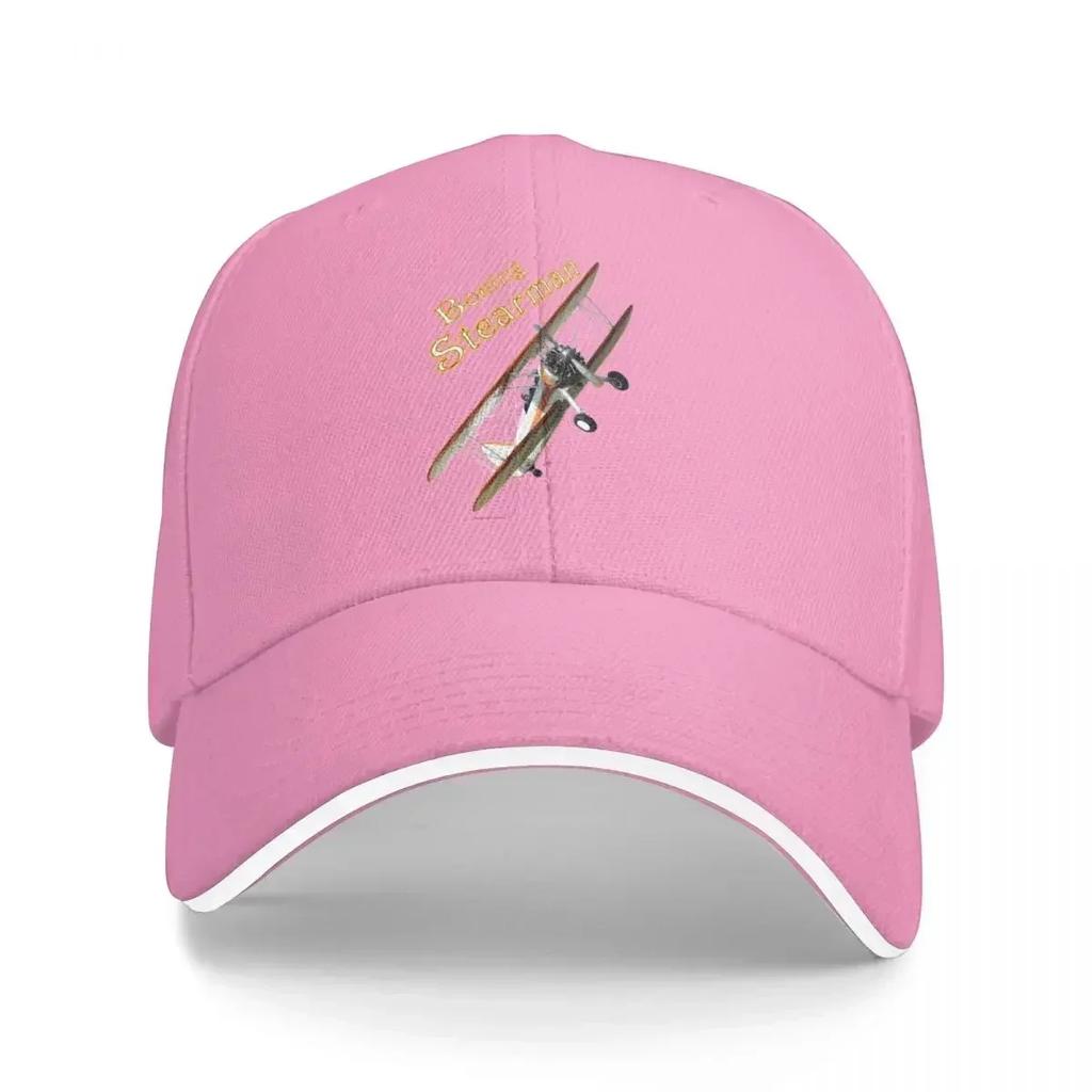 Plane Simple Boeing StearUnisex VHRAC Baseball Cap Hood Funny hats dad hat Golf Wear Unisex Luxury Brand Womens