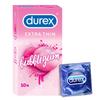 Durex Extra dünne Kondome mit Kaugummi-Geschmack für Männer - 10er-Pack