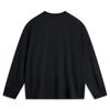 Li Ning CF Suo Solid Color Pullover Casual Long Sleeve Sweatshirt Unisex sweatshirt Black ATLU159-4