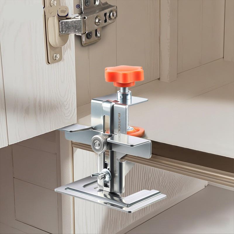 Cabinet Door Mounting Jig Cabinets Frame Clamp Household Hidden Door Stainless Steel Mounting Support Woodworking Tool