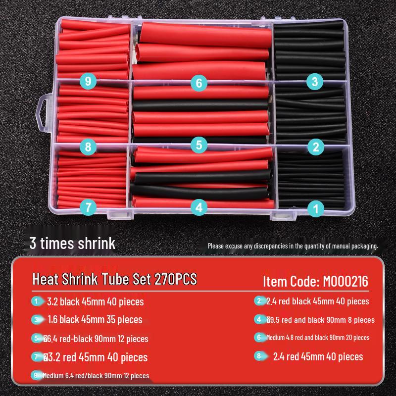 Multi-Purpose Heat Shrink Insulating Sleeve for Wire & Cable Protection