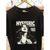 Hysteric Glamour Stile Retrò Anni '90 Maglietta Ristampa Carbone Per Uomini Donne Maglietta Grafica Manica Corta Unisex Uomini Donne Estate