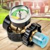 Propane Cylinder Adapter Propane Tank Gauge Pressure Meter Outdoor Cooking Accessories For Camping BBQ Grill Heater