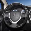 Zkfan8 Geeignet für Suzuki Lenkradabdeckung mit Karbonfaser-Textur und segmentiertem Schnellverschluss-Design für Wagon R Swift Ertiga Brezza Baleno Fronx