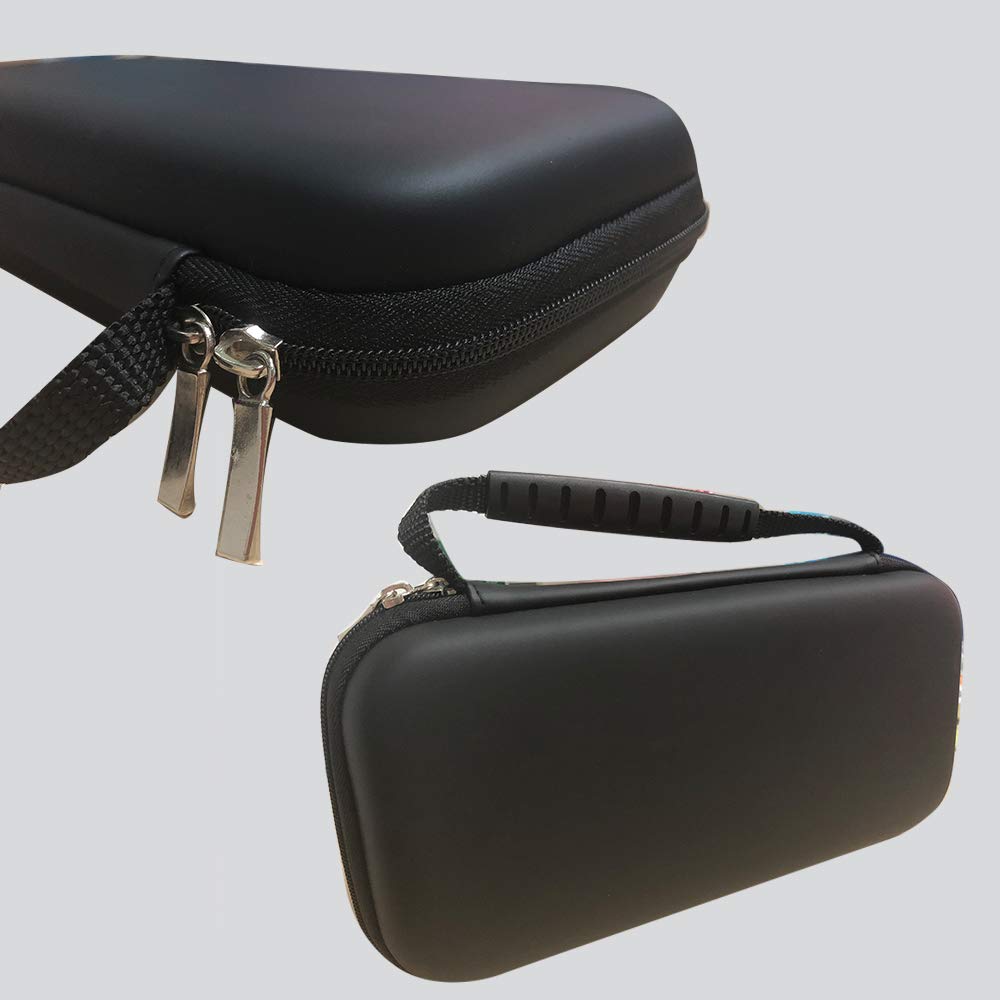 ELMK Ochranná přenosná rukojeť pro Nintendo Switch Lite, Ochranný kryt/pouzdro z EVA nylonu a popruhem pro Switch Lite, Kryt, Pouzdro, Kabelka, Taška, Switch,