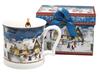 450 Christmas Winter Village Porcelain Mug In a Gift Box