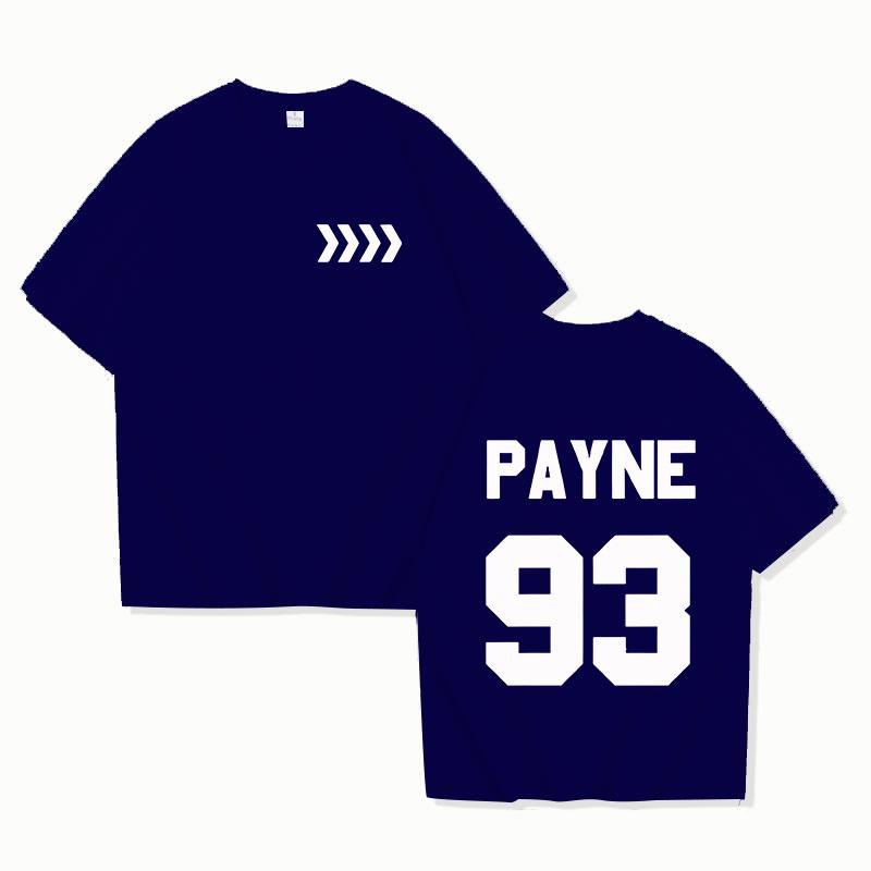 New Fashion Liam Payne Tribute Rap Payne 93 Print T Shirts Short Sleeve Men Women Summer Cool Hip Hop Casual Outdoor T Shirts