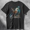 Vintage S Style Bald Eagle T Shirt Retro Wildlife Outdoor Nature Casual for Bird Lovers Vintage Washed Slightly Graphic