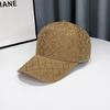 2023 Spring New Women Rhinestone Letter M Baseball Caps Adjustable Hip Hop Fashion Shiny Hats Outdoor Travel All-match Caps