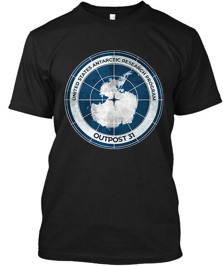 NEW! Popular Outpost 31 United States Antarctic Research Logo T-Shirt Size S-4XL Unisex T-Shirt XXXL