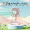 Usb Desktop Fan For Office And Student Dorm Rooms With Rechargeable Battery And Quiet Operation