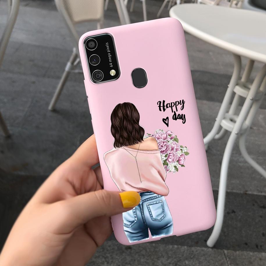 For Samsung Galaxy M31 M21s Case 2020 Couple Love Heart Phone Cover For Samsung M31 Prime SM-M315F M 31 M 21s Soft Case 6.4 Inch