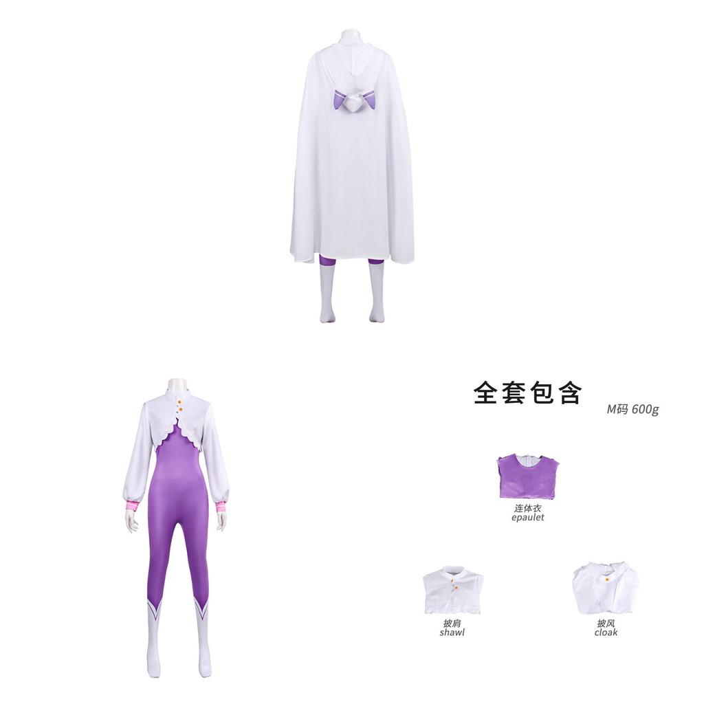 Re Zero Starting Life In Another World Emilia Cosplay Costume With Polyester Fabric For Anime Conventions