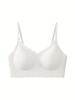 U-shaped Backless Lingerie for Women, Gathered with Chest Cushion, Worn with Hollowed Out Vest, One-piece Seamless Backless Sexy Bra