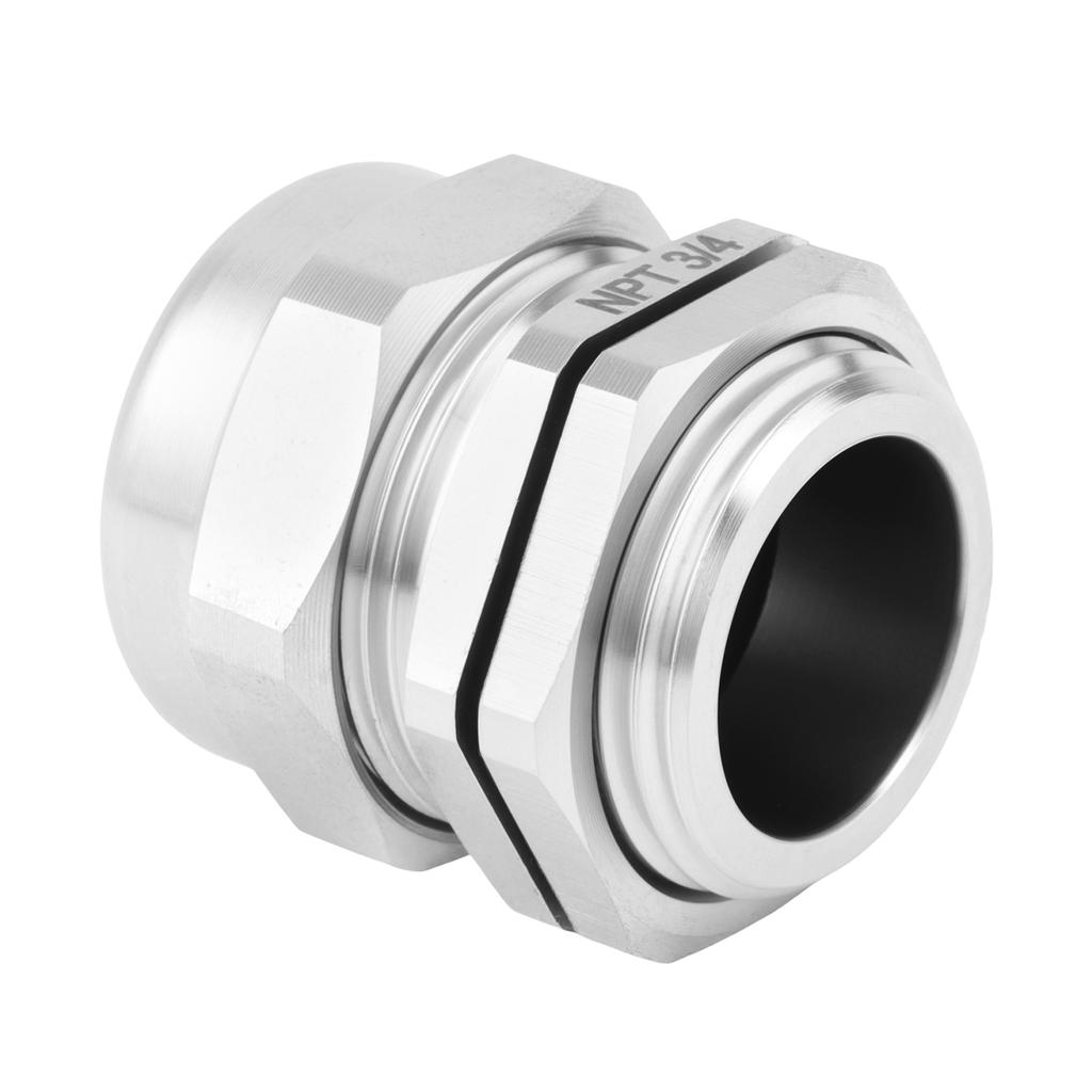 Cable Gland,NPT Stainless Steel Cable Gland,Pressure Resistant Waterproof Cable Glands,Adjustable Marine Grade Strain Relief Connectors