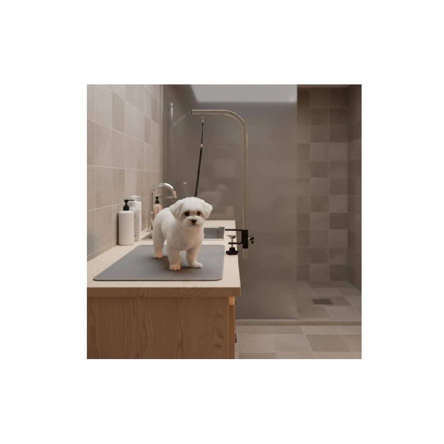 Grooming Table Restraint Anti-Flee Design Pet Grooming Loop No-Sit Haunch Holder Adjustable Rust-Resistant Alloy Buckle