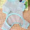 Hollow Mesh Dog Clothes Breathable Dog Outfit Pet Four-legged Wear  Indoor Outdoor Use