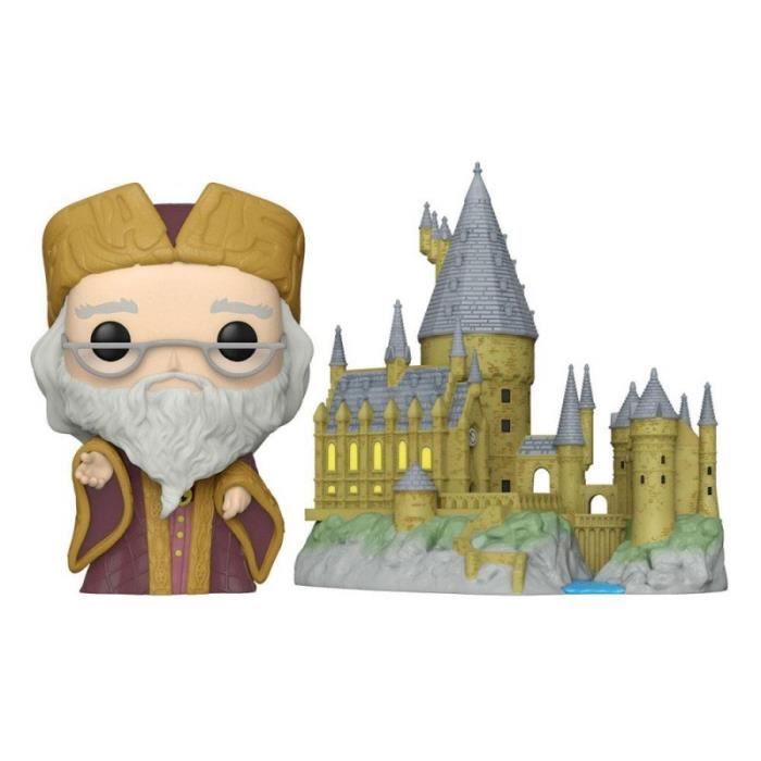 Figurine Funko POP! Town: HP Anniversary- Dumbledore w/Hogwarts