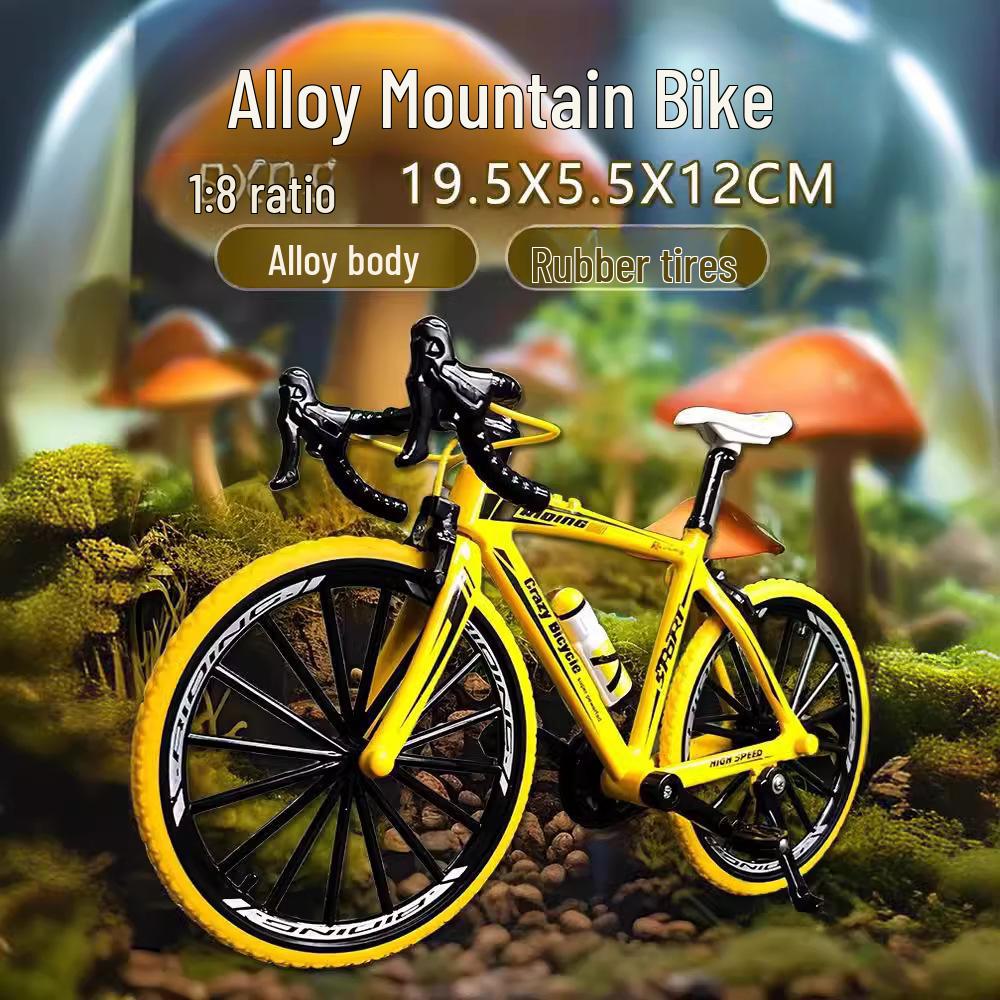 1:8 Legierung Mountainbike Modell Ornament - Offroad Spielzeug für Jungen