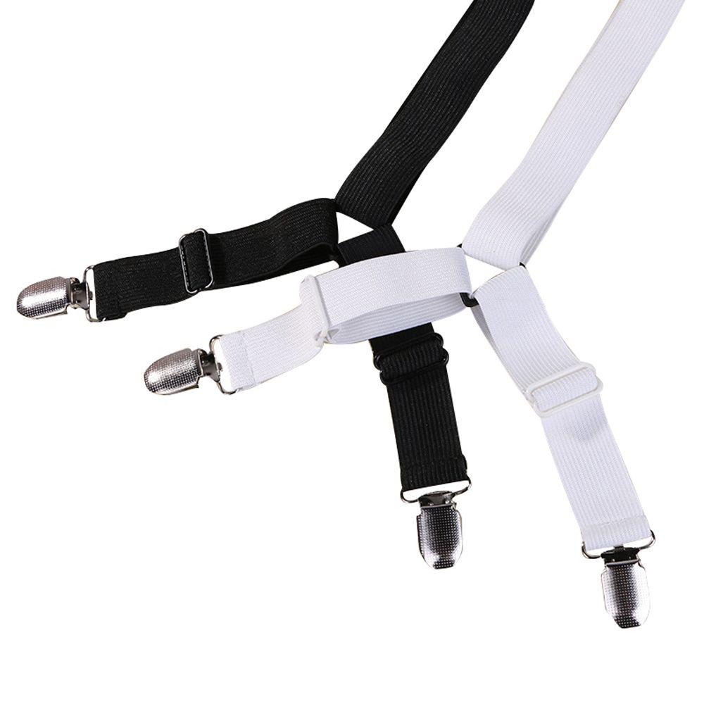 4Pcs Bed Sheet Clip Mattress Fasteners Useful Elastic Cover Blankets Grippers Holder Fixing Slip-Resistant Belt Clip
