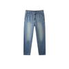 Semir Men's Pure Cotton Vintage Washed Tapered Jeans