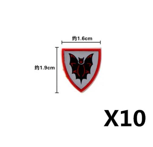MOC Medieval Military Figures Weapons Building Blocks Knight Soldiers Shield Vest Armor Sword Ax Spear Bricks Toys Children