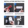 3 In 1 UV Toothbrush Holder Sterilizer Automatic Toothpaste Squeezers Dispenser for Toilet Home Bathroom Accessories Sets