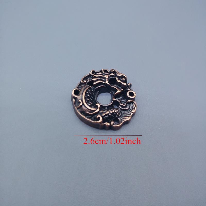 Incense Plate Mine-hole Incense Holder Brass Incense Burner Teahouse Zen Buddhist Supplies Incense Stick Portable Creative Cute