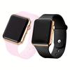 2pcs/set Sports And Leisure Electronic Watch Silicone Digital Watch Ladies Couple Cute Clock Watch ClockFashion Watch