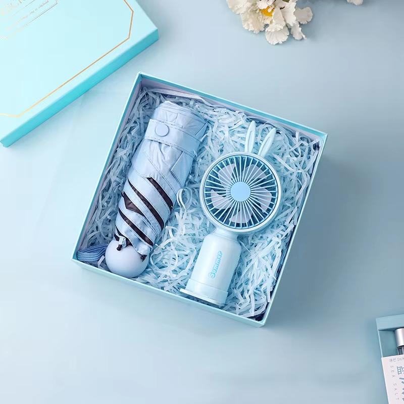 Stainless Steel Bottle Umbrella Towel Eco-friendly Gift Sets for Women Weddings Corporate Promotional Novelty Items