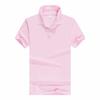 Custom Print Polo Shirt Short Sleeve Cotton Blend T-Shirt Men Women Casual Work Uniform