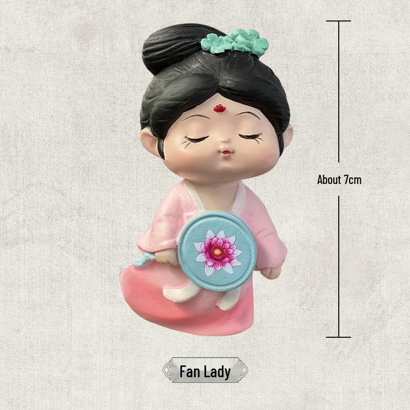 2024 Xi'an Lady Cultural Fridge Magnet – Chinese Style Travel Souvenir