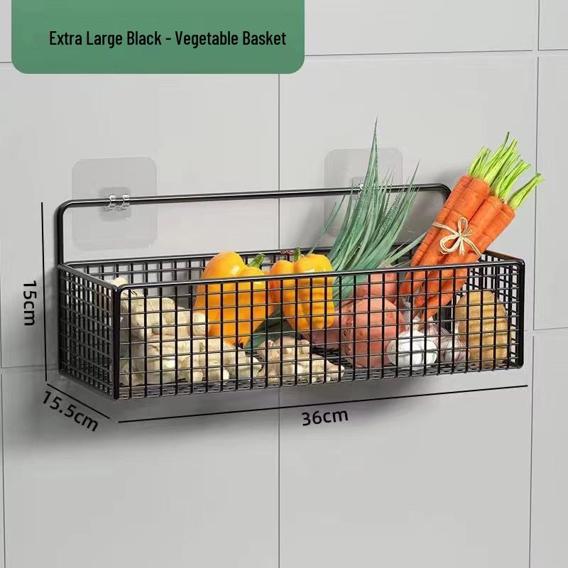 Punch-Free Bathroom Wall Shelf: Vanity & Toilet Storage Organizer