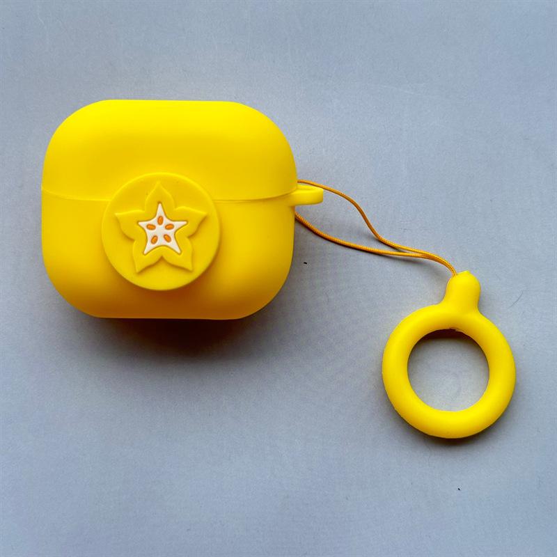 Compatible with Samsung Galaxy Buds 1/1 Pro wireless Bluetooth earphone protective case with cartoon fruit soft shell