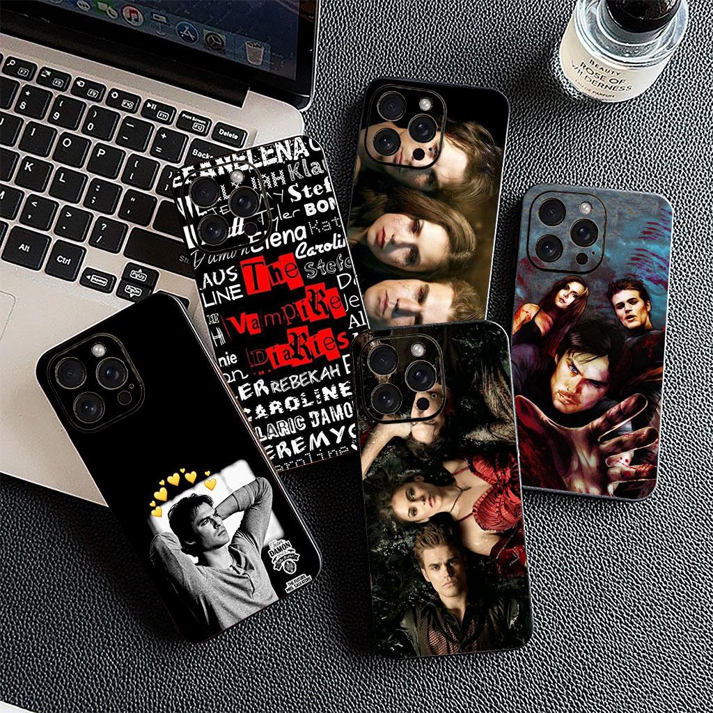 Phone Cover the Poster Vampires TV Diaries for Xiaomi Redmi Note 13 A3 A4 14 Pro Plus 9T 14C 13C 9C NFC + Pro+ 5G 4G Soft Case