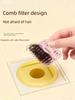 Universal Bathroom Drain Hair Filter Net, Anti-Odor Device, Renovation Tool, Sewer Sealing Cover, Sealing Plug