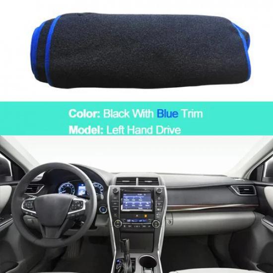 2 Layers Car Inner Dashboard Cover Dash mat Carpet Cape For Toyota Camry XV50 2012 2013 2014 2015 2016 2017 LHD RHD Sun Shade