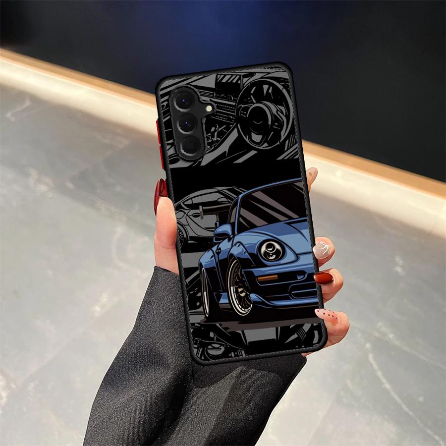 Japan Sports Cars Phone Case for Samsung Galaxy A32 A73 A36 A31 A56 A72 A23 A52 A71 A21 A22 A25 A26 Soft Cover